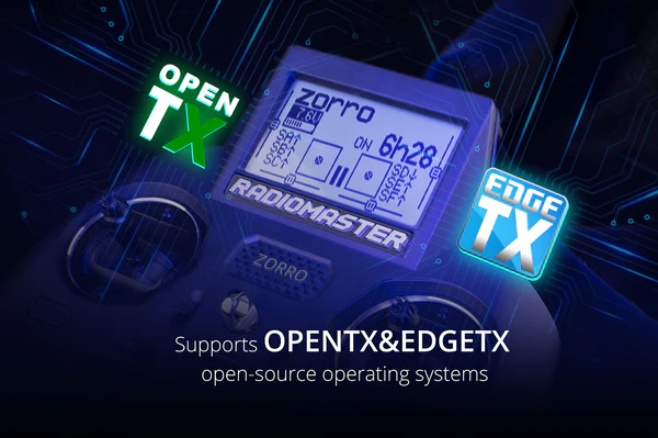 Atbalsta OPENTX & EDGETX